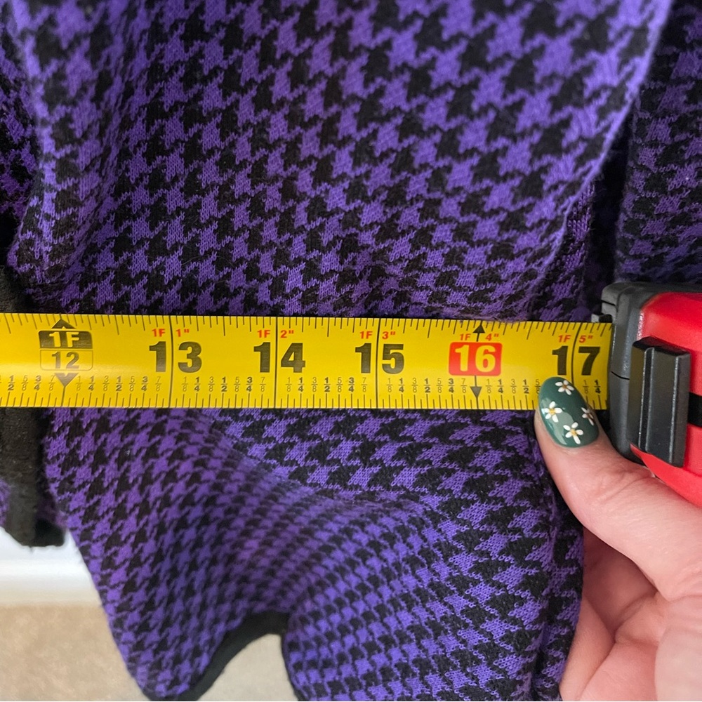 Vintage Bernie Blue II Peplum Jacket Size M - Picture 6 of 8